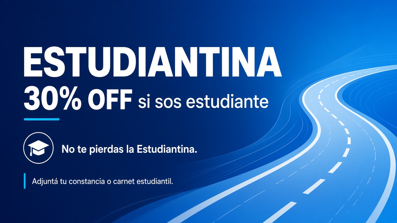 Estudiantina 30% OFF
